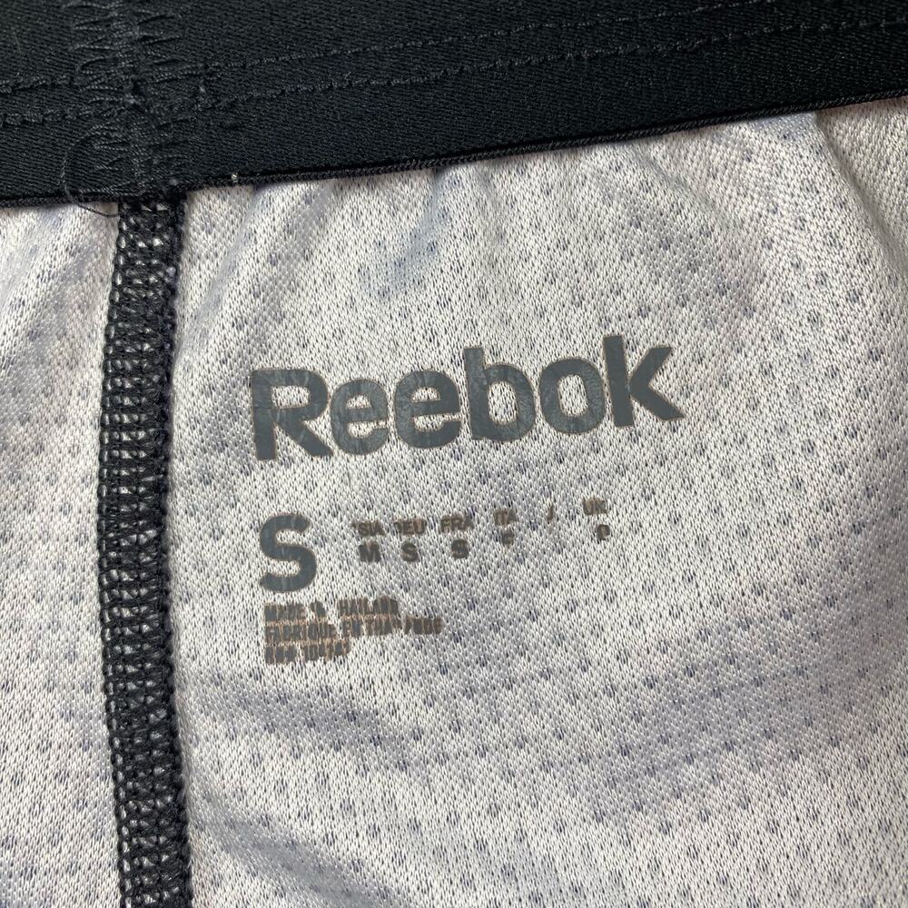 Reebok Training Shorts Cardio Running Heather Black Space Dyed Size Small - Picture 7 of 11